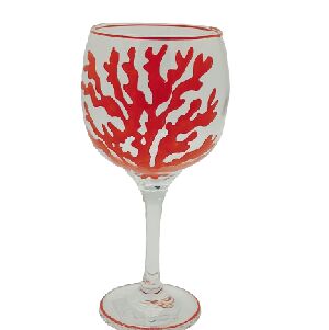 CJ 6 TA&Ccedil;AS GIM CORAL LEITOSO 21X21X10CM